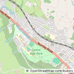 Map of Todmorden, West Yorkshire