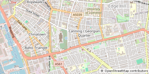 Map of Liverpool