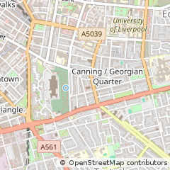 Map of Liverpool