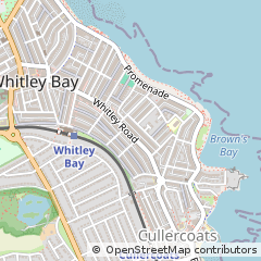 Map of Whitley BAY