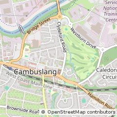 Map of Glasgow