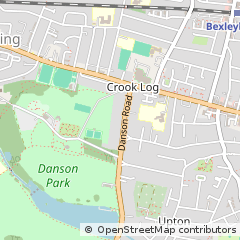 Map of Bexleyheath, Kent
