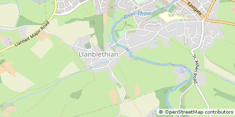 Map of Cowbridge