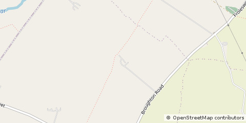 Map of Lutterworth, Leicestershire