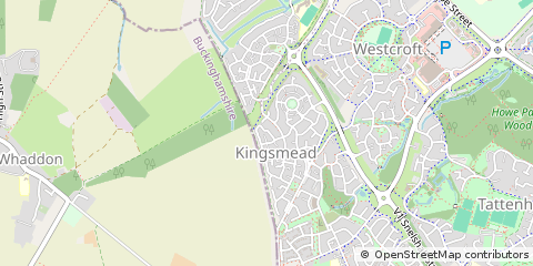 Map of Milton Keynes