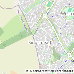 Map of Milton Keynes