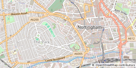 Map of Nottingham