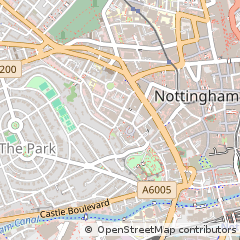 Map of Nottingham