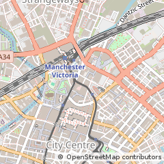 Map of Manchester