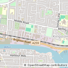Map of Shoreham-by-SEA