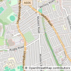 Map of Nottingham