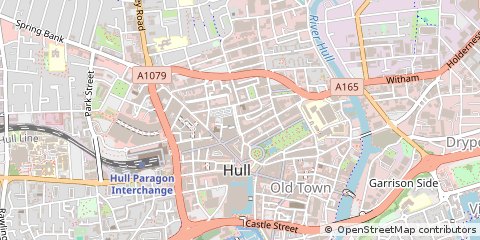 Map of Hull