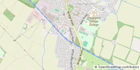 Map of Histon, Cambridgeshire