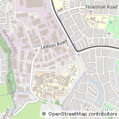 Map of Wythenshawe, Manchester