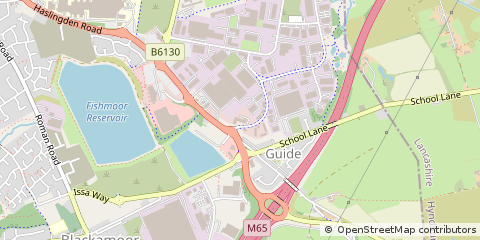Map of Blackburn