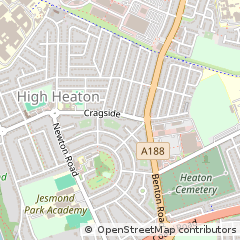 Map of Newcastle Upon Tyne