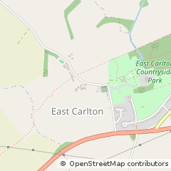 Map of Market Harborough, Leicestershire