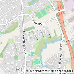 Map of Leicester