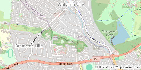 Map of Nottingham