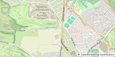 Map of Edinburgh