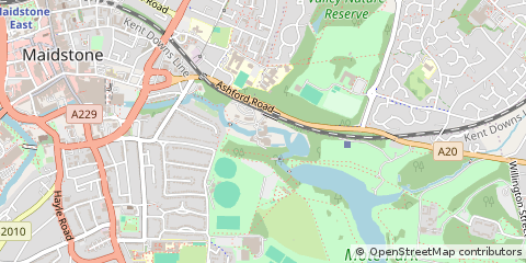 Map of Maidstone