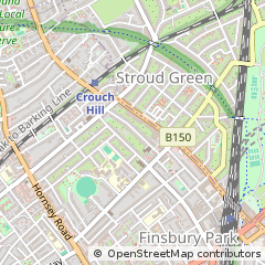Map of Islington, London