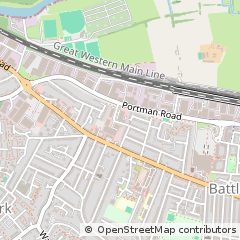 Map of Reading, Berkshire
