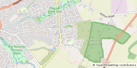 Map of Trowbridge, Wiltshire