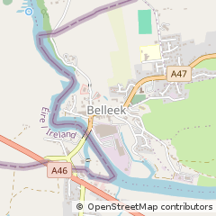 Map of Enniskillen, County Fermanagh