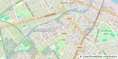 Map of Edinburgh