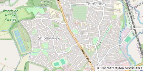 Map of Ilkeston