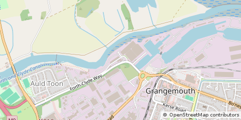Map of Grangemouth