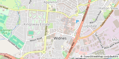 Map of Widnes