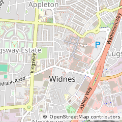 Map of Widnes