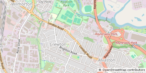 Map of Derby