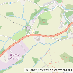 Map of Dartington Totnes, Devon