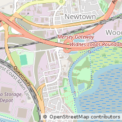 Map of Widnes