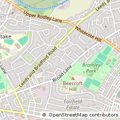 Map of Leeds