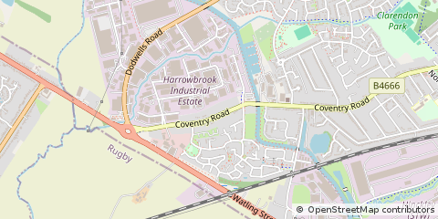 Map of Hinckley