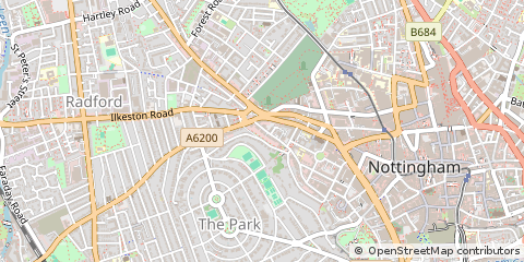 Map of Nottingham
