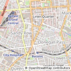 Map of Belfast