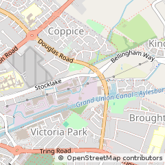 Map of Aylesbury, Buckinghamshire