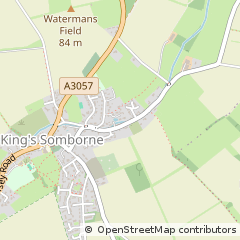 Map of Stockbridge, Winchester