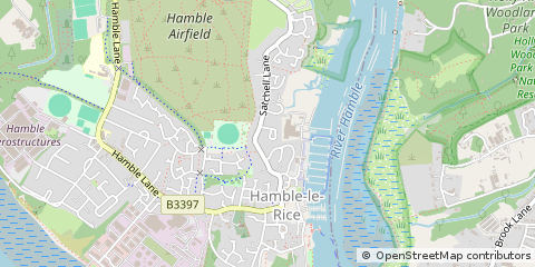 Map of Southampton, Hampshire