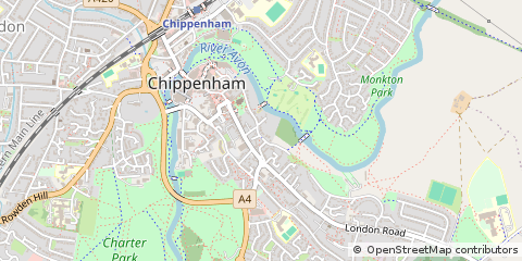Map of Chippenham