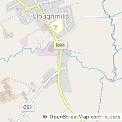 Map of Ballymena, County Antrim