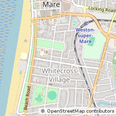 Map of Weston-Super-Mare, Somerset
