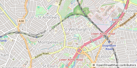 Map of Bristol