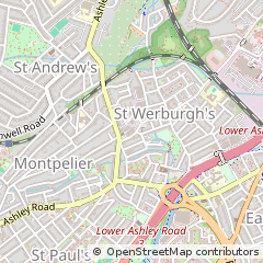 Map of Bristol