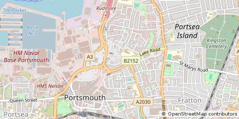 Map of Portsmouth